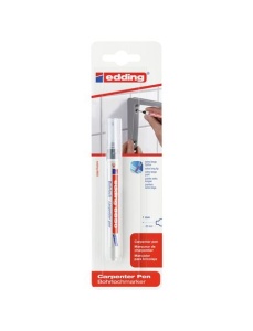 Marker tamplarie varf lung, varf 1.0 mm, corp plastic, negru, EDDING 8850 - Img 4