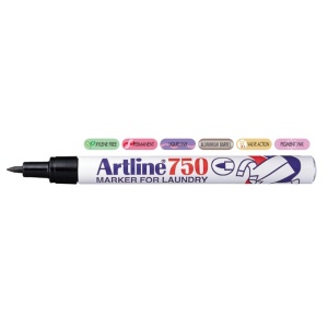 Marker textile ARTLINE 750 Laundry, negru