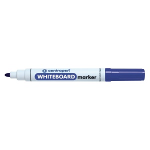 Marker whiteboard, varf 2.5 mm, albastru, CENTROPEN 8559