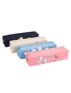 Penar etui 1 fermoar, culori asortate, DELI Lovely - Img 1
