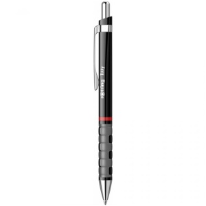 Pix cu mecanism Tikky ROTRING, negru, scriere albastra
