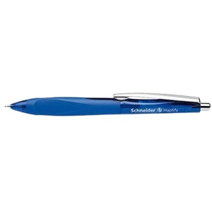 Pix cu mecanism, varf 0.7 mm, albastru, Haptify SCHNEIDER - Img 1