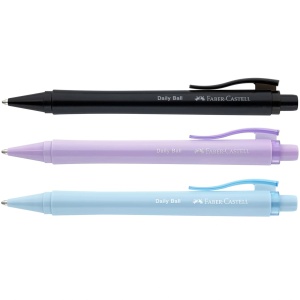 Pix cu mecanism XB Daily FABER-CASTELL, scriere albastra