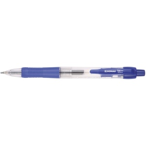 Pix gel cu mecanism, varf 0.5 mm, albastru, DONAU