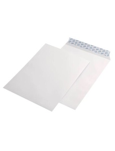 Plic B4 siliconic, 250x353 mm, 90 g, 25 buc/set, alb