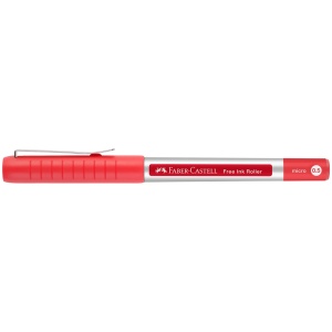 Roller 0.5 mm, rosu, Free Ink FABER-CASTELL - Img 2