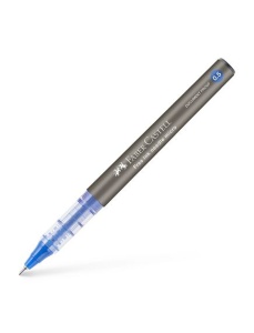 Roller 0.5 mm, varf ac, albastru, FABER-CASTELL Free Ink Needle - Img 2