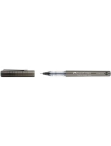 Roller 0.5 mm, varf ac, negru, FABER-CASTELL Free Ink Needle