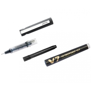 Roller cu cerneala, 0.7mm, albastru, V7 HI-TECPOINT PILOT - Img 3