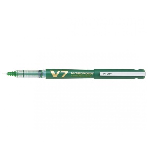 Roller cu cerneala, 0.7mm, verde, V7 HI-TECPOINT PILOT