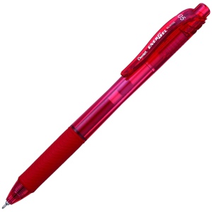 Roller cu gel 0.5 mm, rosu, PENTEL Energel X - Img 2