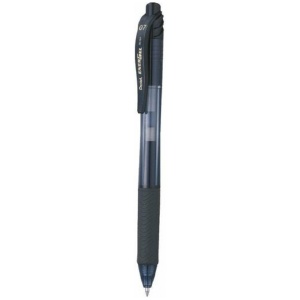 Roller cu gel 0.7 mm, negru, PENTEL Energel X - Img 2