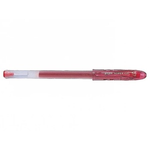 Roller gel 0.7 mm, rosu, Super Gel PILOT