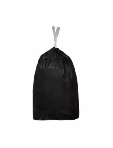 Saci menajeri cu snur, ECOFRIEND, 60 L, 15 buc/rola - Img 2