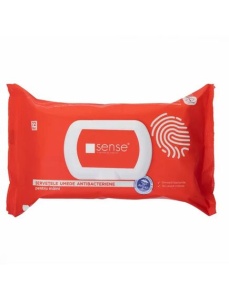 Servetele umede antibacteriene, 72 buc/pachet, SENSE