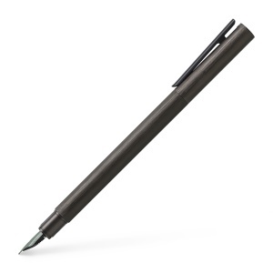 Stilou, penita medie, corp metal, negru, Neo Slim FABER-CASTEL