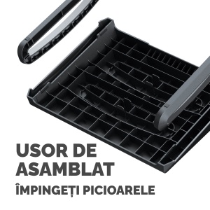 Suport ergonomic pentru picioare, negru, Breyta FELLOWES - Img 7