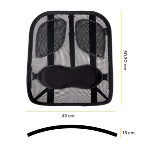 Suport ergonomic pentru spate FELLOWES Mesh Professional - Img 3