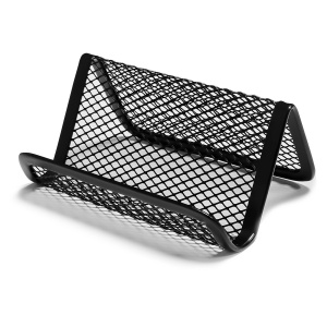 Suport pentru carti de vizita metalic MESH