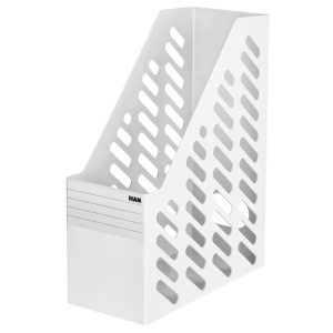 Suport vertical pentru cataloage, A4, alb, HAN Klassik XXL