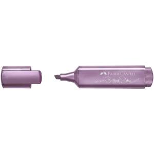 Textmarker FABER-CASTELL 1546 Metallic, rubiniu - Img 2