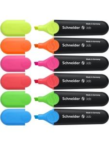 Textmarker SCHNEIDER Job, 6 buc/set - Img 2
