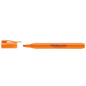 Textmarker, varf tesit 1-4 mm, portocaliu, FABER-CASTELL 38 - Img 2