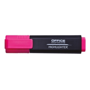 Textmarker, varf tesit 1-5 mm, roz, OFFICE PRODUCTS - Img 2