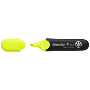 Textmarker, varf tesit 1-5mm, galben, SCHNEIDER Job
