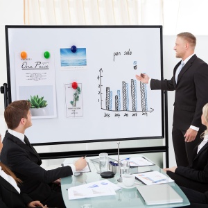 Whiteboard mobil multifunctional, 90x150 cm, DELI - Img 5