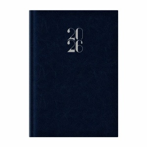 Agenda A5, datata, hartie ivory, verde, ARTILUX