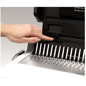 Aparat de indosariat electric, inele plastic, max. 300 coli, FELLOWES Pulsar-E 300 - Img 2