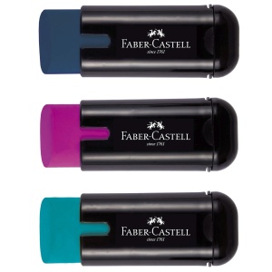 Ascutitoare simpla cu radiera TREND 2019 FABER-CASTELL