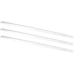 Bagheta legare documente, 4 mm, alb, 100 buc/set