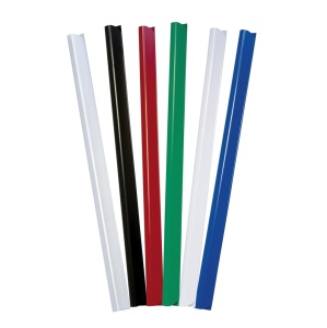 Bagheta plastic pentru legare documente, 10mm, transparent, DONAU - Img 2
