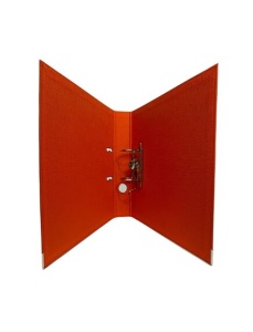 Biblioraft A4 plastifiat interior-exterior, 5 cm, portocaliu, OPTIMA - Img 3