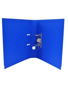 Biblioraft A4 plastifiat interior-exterior, 7.5 cm, albastru, OPTIMA - Img 2