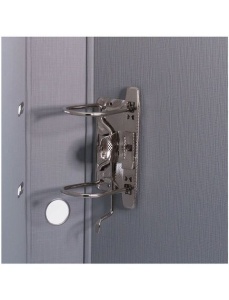 Biblioraft A4 plastifiat interior-exterior, 7.5 cm, gri, OPTIMA - Img 4