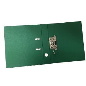 Biblioraft A4 plastifiat interior-exterior, 7.5 cm, verde, NOKI - Img 2