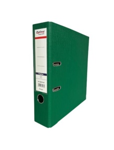 Biblioraft A4 plastifiat interior-exterior, 7.5 cm, verde, OPTIMA - Img 1