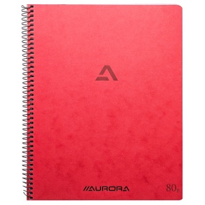 Caiet cu spirala A5, 60 file, matematica, AURORA Buroclass - Img 4