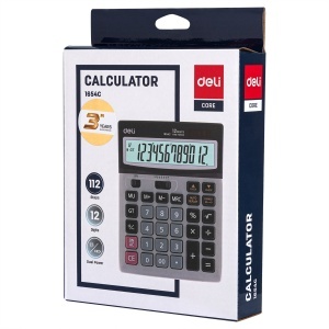 Calculator de birou cu 12 digiti 1654C DELI - Img 3