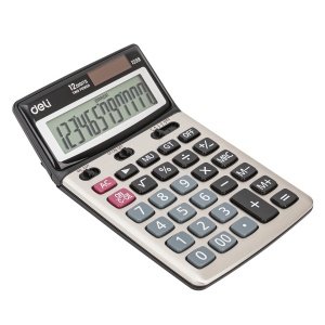 Calculator de birou cu 12 digiti DELI 1239 - Img 2