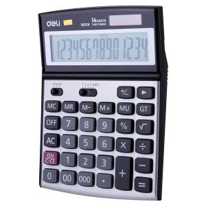 Calculator de birou cu 14 digiti 39229 DELI