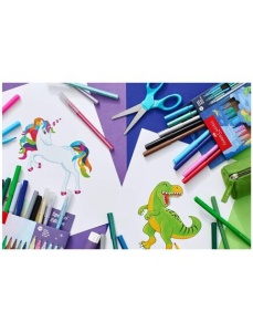 Carioci 18+6 culori/set Dino FABER-CASTELL - Img 2
