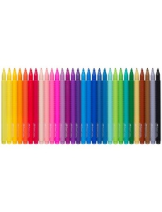 Carioci 30 culori/set FABER-CASTELL Grip - Img 2