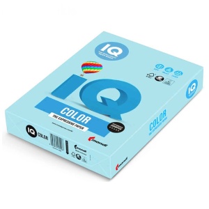 Carton colorat A4, 160 g/mp, 250 coli/top, blue, MONDI IQ Color Pastel