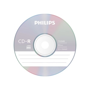 CD-R PHILIPS 25 buc./cutie, 700MB - Img 2