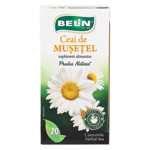 Ceai BELIN musetel, 20 plicuri/cutie