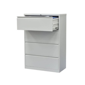 Clasificator metalic cu 4 sertare, 90x45x133.1 cm RFG - Img 3